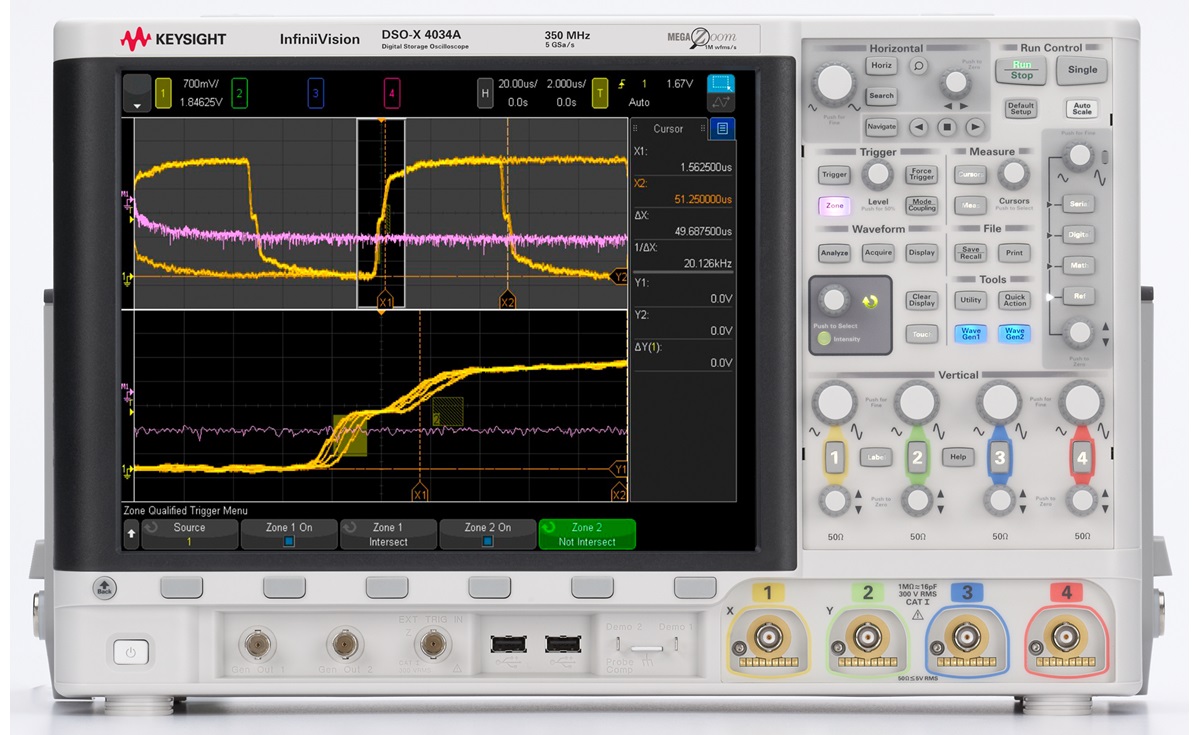 DSOX4034A - Keysight (Agilent) Oscilloscope