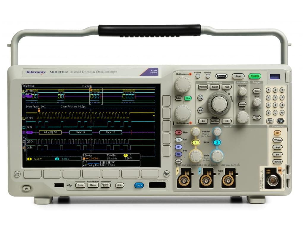 MDO3102 - Tektronix Oscilloscope