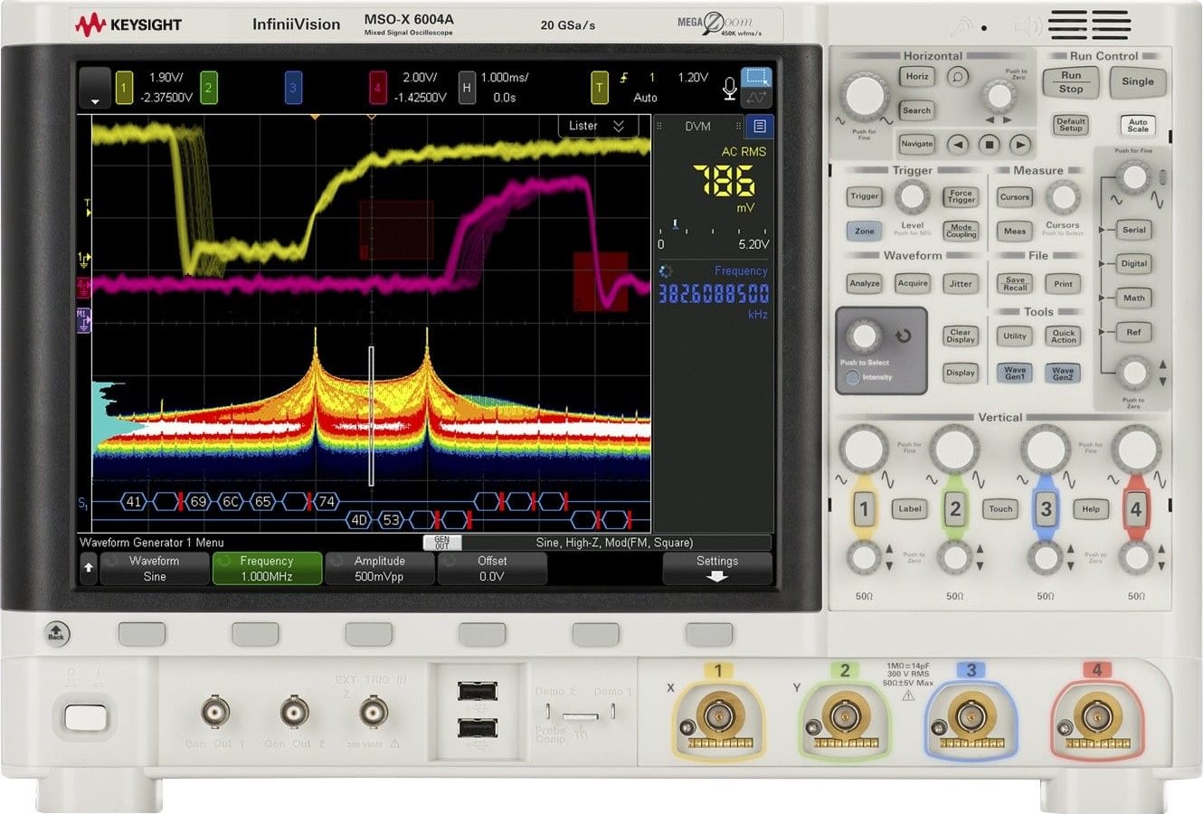 MSOX6004A - Keysight (Agilent) Oscilloscope  MSOX6004A - Keysight (Agilent) Oscilloscope